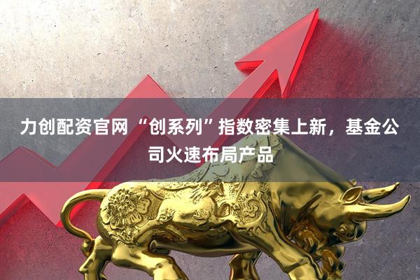 力创配资官网 “创系列”指数密集上新，基金公司火速布局产品